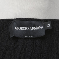 Giorgio Armani Cardigan di seta nero