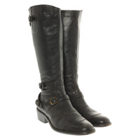 Belstaff Bottes en Cuir en Noir