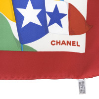 Chanel Écharpe en soie de marque