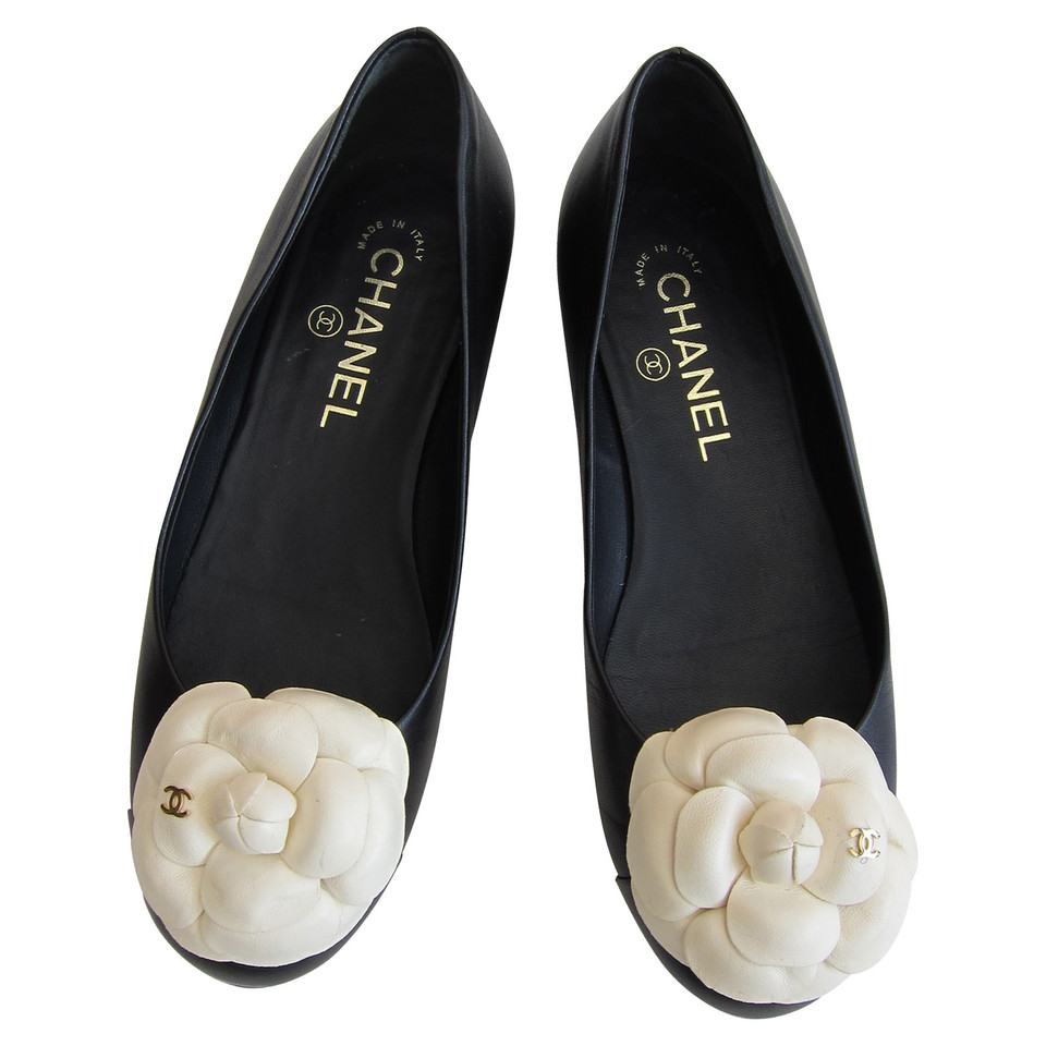 Chanel  Ballerinas with Camelia by Chanel