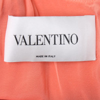 Valentino Garavani Silk dress in coral red