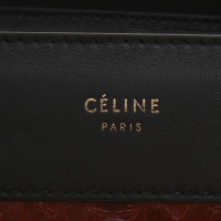 Céline Luggage Micro Leather in Brown