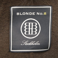 Blonde No8 Jas met pelsafwerking