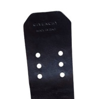 Givenchy Black leather bracelet