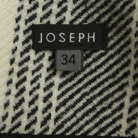 Joseph Mini-jupe à carreaux noir / blanc