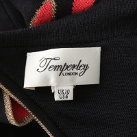 Temperley London Kleid in Schwarz