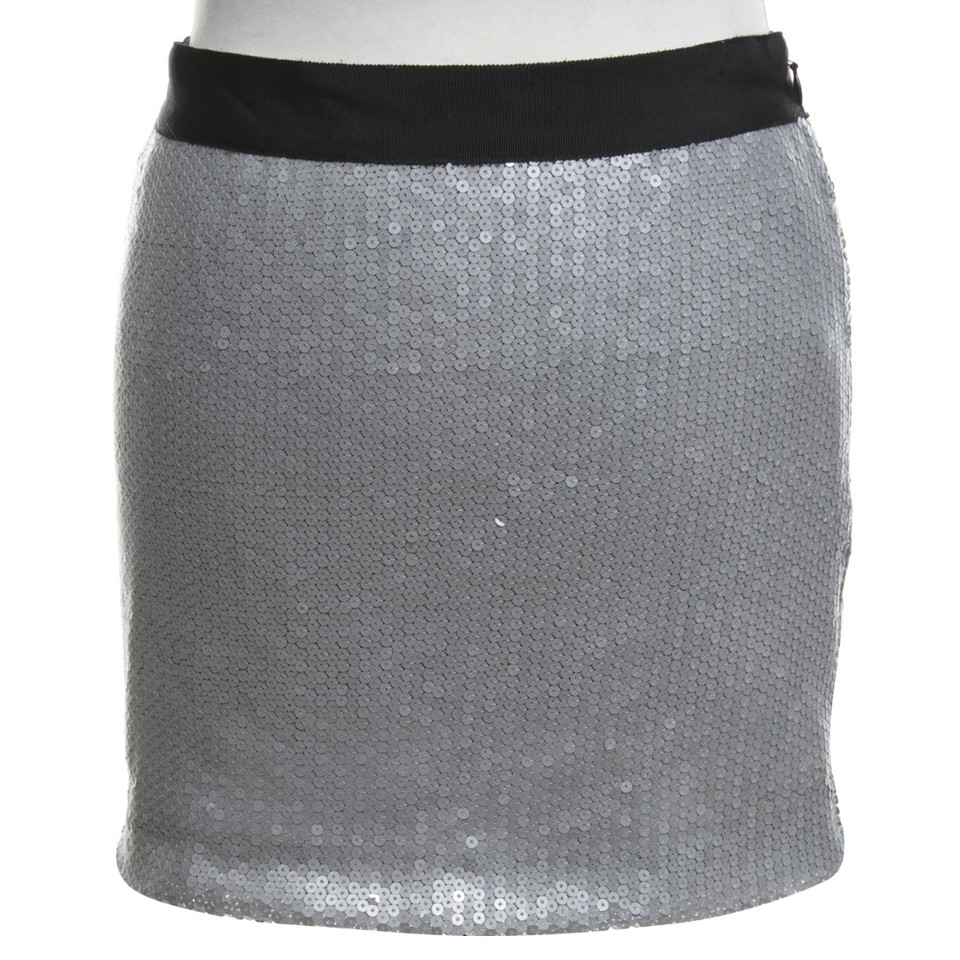 Ted Baker Sequined skirt in silver