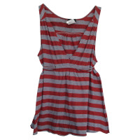 Richmond Top with striped pattern