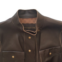 Louis Vuitton Leather jacket in brown