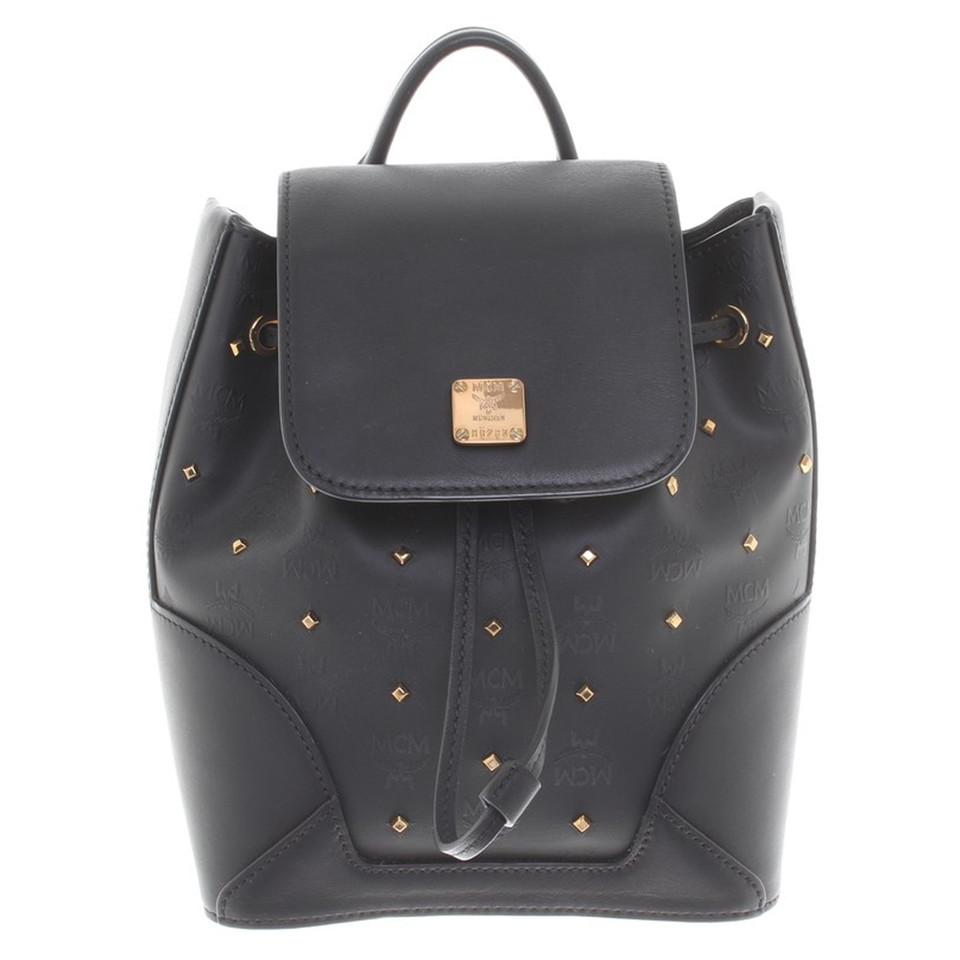 Mcm Small backpack in black