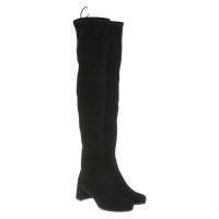 Stuart Weitzman Boots Suede in Black