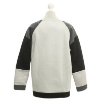 By Malene Birger Pull en noir / gris / blanc