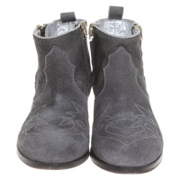 Golden Goose Ankle boots Suede in Grey