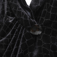 Giorgio Armani Velvet blazer in zwart