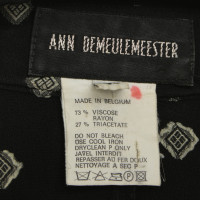 Ann Demeulemeester Kleid mit Muster