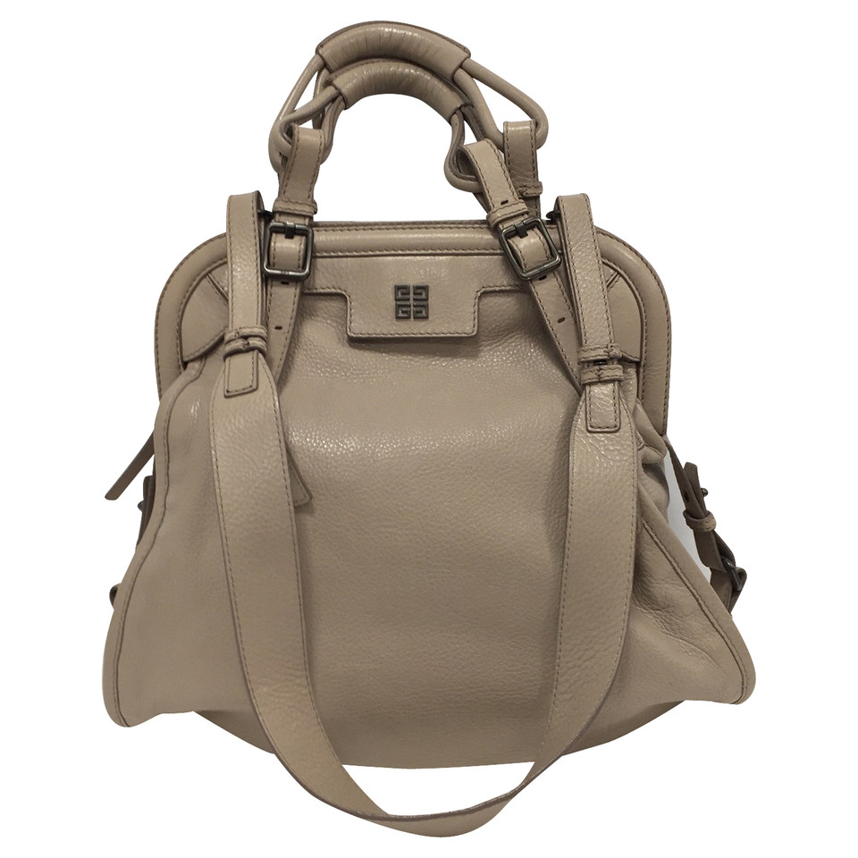 Givenchy Nightingale Small in Pelle in Beige