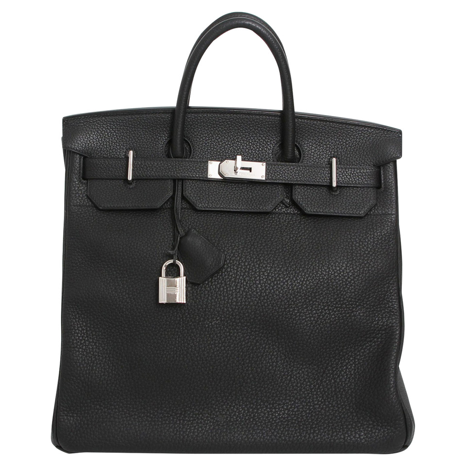 Hermès Birkin Bag 40 Leather in Black