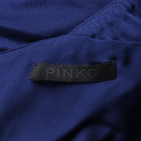Pinko Jurk Viscose in Blauw