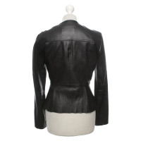 Hugo Boss Jacket/Coat Leather in Black