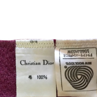 Christian Dior scialle di lana