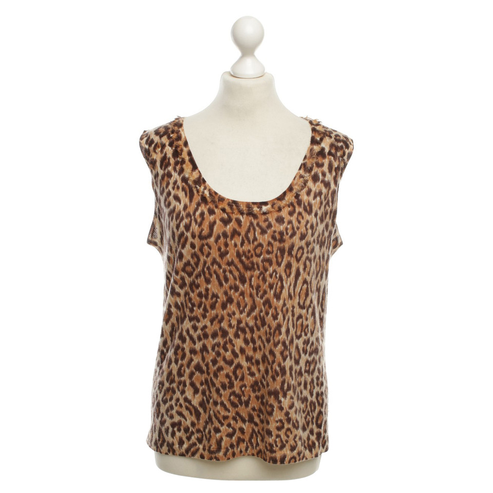 Marc Cain Top con stampa animalier