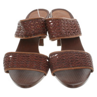 Hugo Boss Sandals Leather in Brown