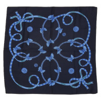 Lanvin Scarf/Shawl Silk in Blue