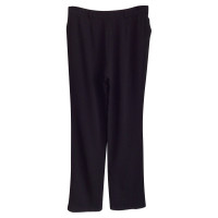 Chanel Pantalon en laine noire