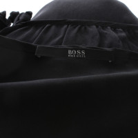 Hugo Boss Top semi-transparent en noir