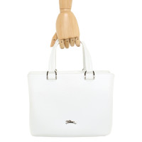 Longchamp Handbag Leather in White