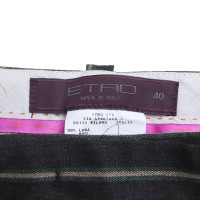 Etro trousers with stripes