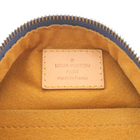 Louis Vuitton Handtas Denim in Blauw