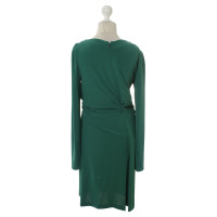 Alberta Ferretti Green dress with ruffle