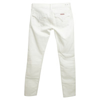 Hudson Skinny Jeans in bianco