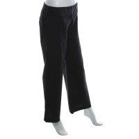 Karen Millen trousers in dark gray / blue / white
