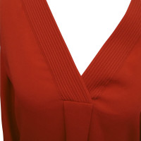 Iris Von Arnim Zijden blouse in rood