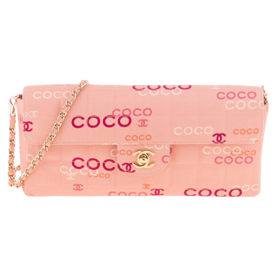 Chanel 2.55 aus Canvas in Rosa / Pink