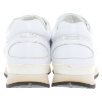 Baldinini Sneakers aus Leder in Weiß