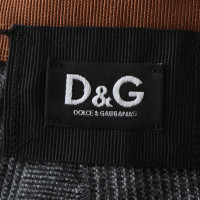D&G rok in zwart / offwhite