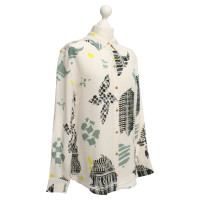Lala Berlin Zijden blouse met patronen