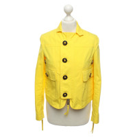 Dsquared2 Veste/Manteau en Coton en Jaune