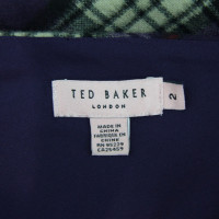 Ted Baker Plaid wollen jurk