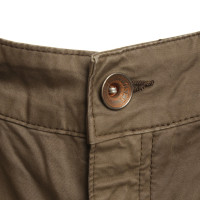 Closed trousers "Pedal Pusher" in Khaki