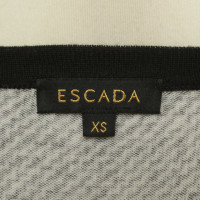 Escada Vest in zwart / wit