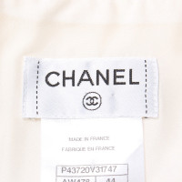 Chanel Bouclé suit in crème