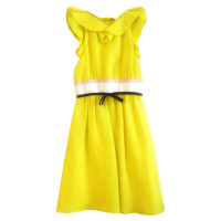 Giambattista Valli Kleid aus Seide in Gelb