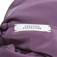 Dorothee Schumacher Top Silk in Violet