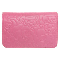 Chanel Wallet on Chain aus Leder in Rosa / Pink
