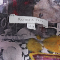 Patrizia Pepe Silk blouse with pattern