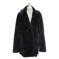 Closed Fur jacket in dark blue